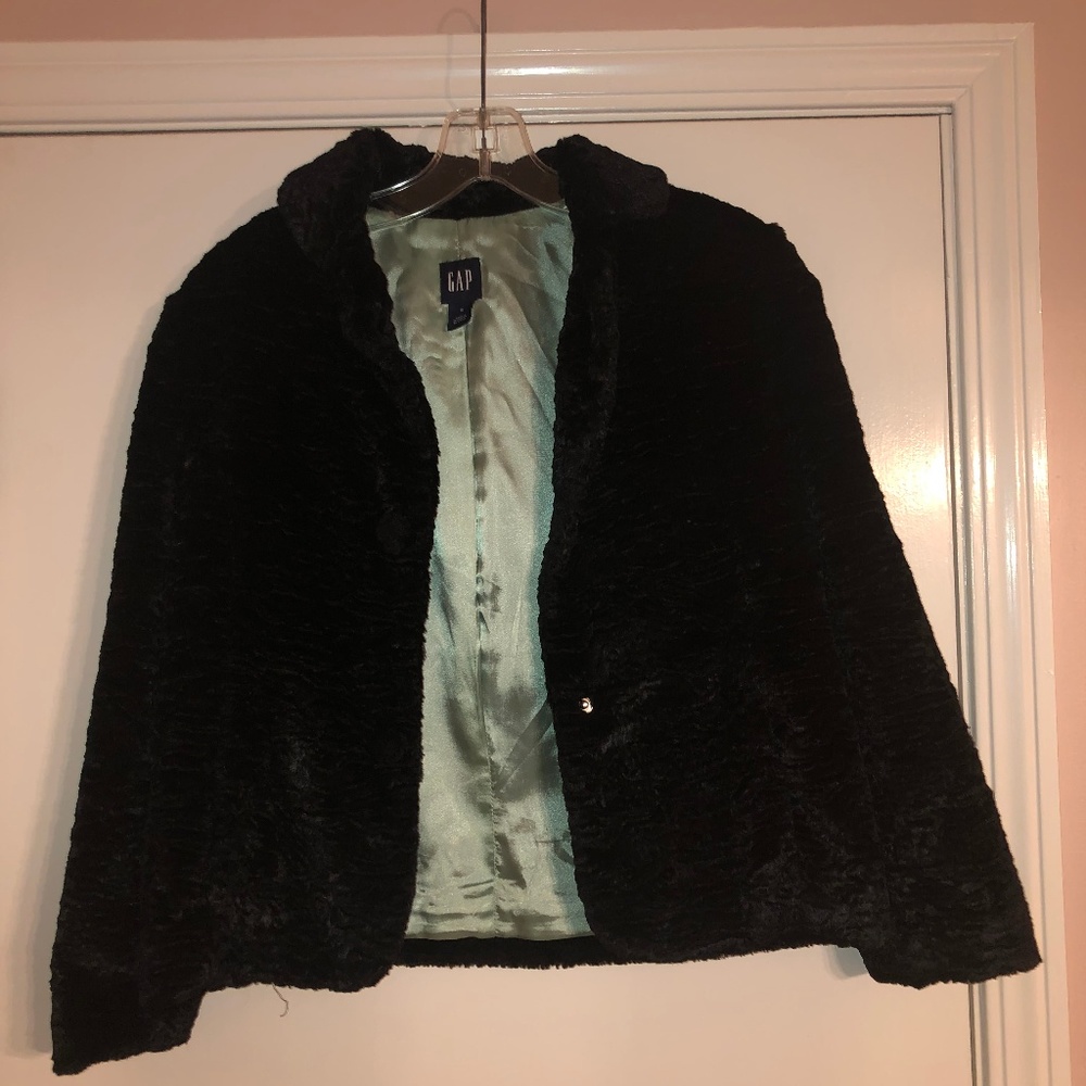 Gap Soft Faux Lamb Fur Jacket